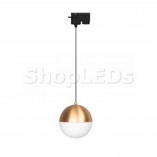 Светильник LGD-EMISFERO-TRACK-HANG-2TR-R150-11W Warm3000 (GD, 170 deg, 230V) (Arlight, IP20 Металл, 3 года)