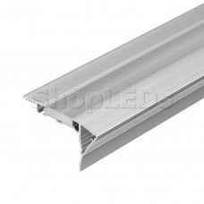 Профиль с экраном ALU-STAIR-DK-2000 ANOD+FROST, SL015473