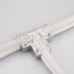 Соединитель тройной ARL-CLEAR-U15-2x90 (26x15mm)