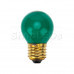 Лампа накаливания e27 10 Вт зеленая колба, SL401-114