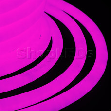 Гибкий Неон LED 360 - розовый, бухта 50м, SL131-037